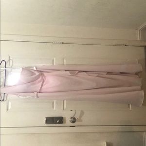 Bridesmaid dress blush pink